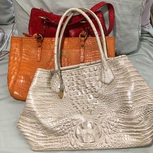 Brahmin bag 3 totes